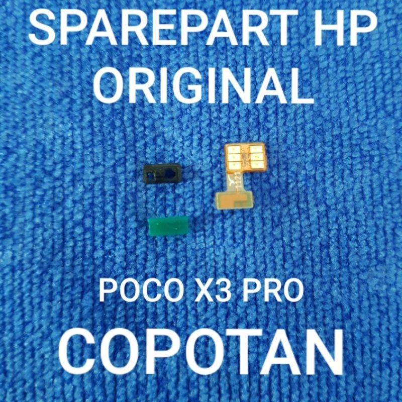 Jual PROXIMITY + KARET SENSOR + KANCING XIAOMI REDMI POCO X3 PRO