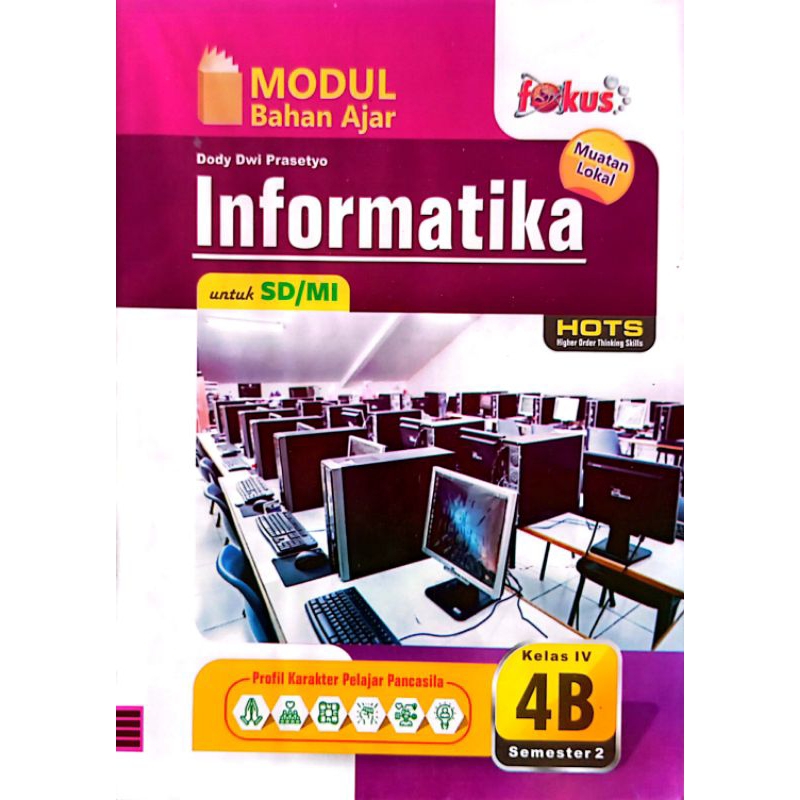Jual BUKU SISWA INFORMATIKA KELAS 4 UNTUK SD/MI | Shopee Indonesia