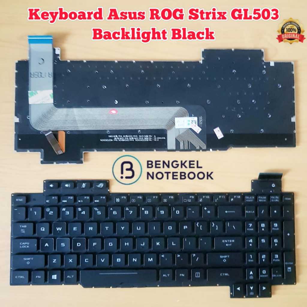 Jual Keyboard Asus ROG Strix GL503 GL503G GL503GE GL503V GL503VD ...