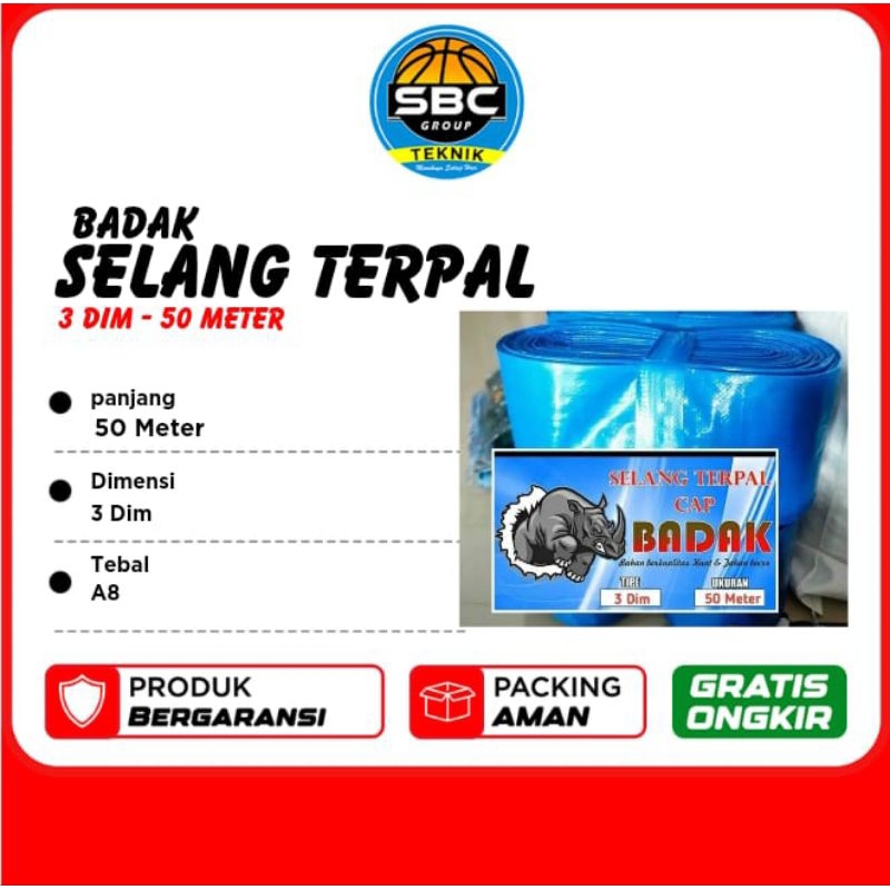 Jual Selang Terpal Plastik Dim Cm Shopee Indonesia