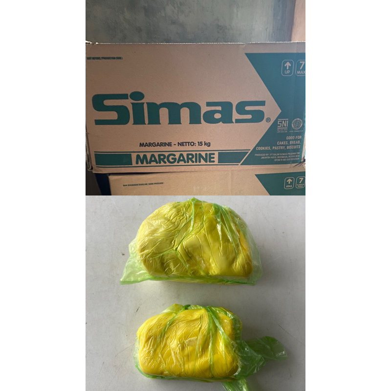 Jual Simas Margarine Repack 500gr | Shopee Indonesia