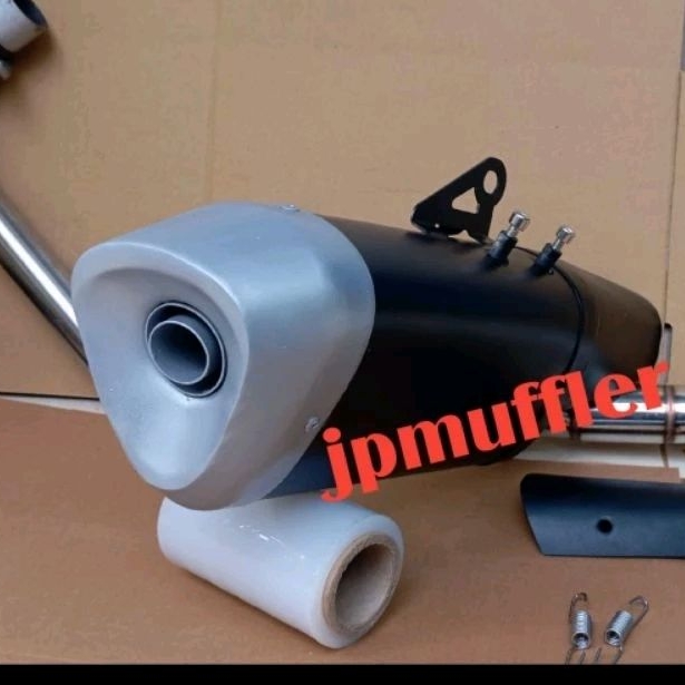 Jual knalpot replika R25 suara standar silencer only/full sistem untuk ...
