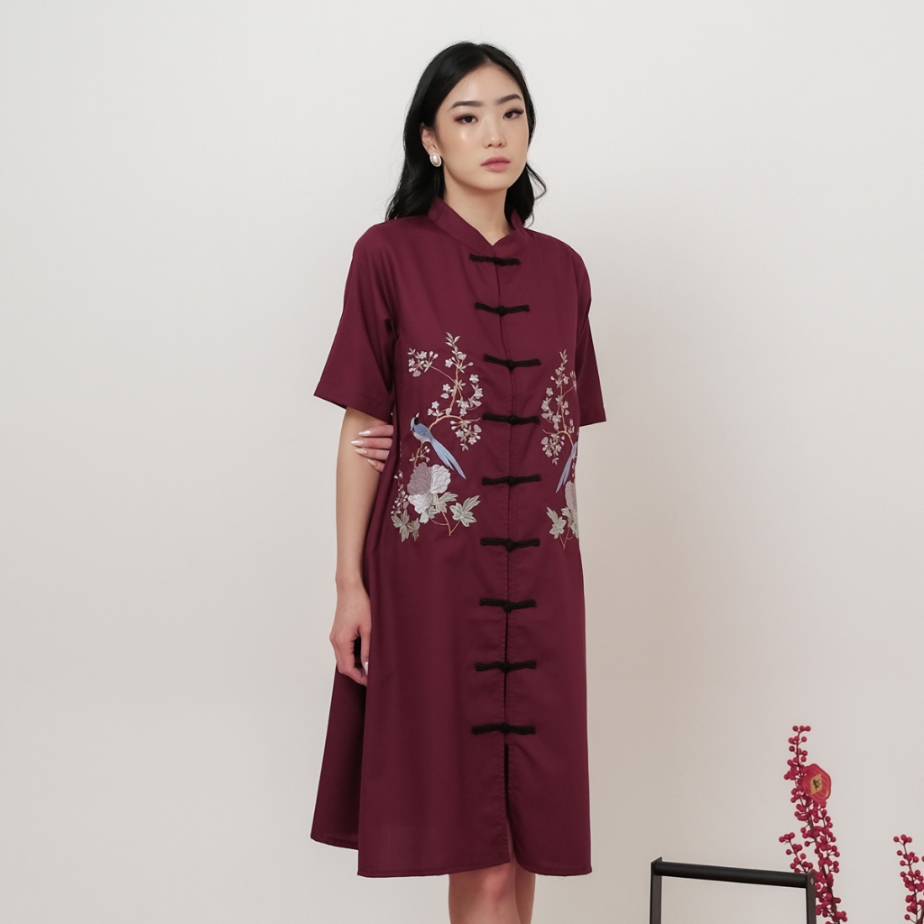 Model baju 2025 cheongsam modern