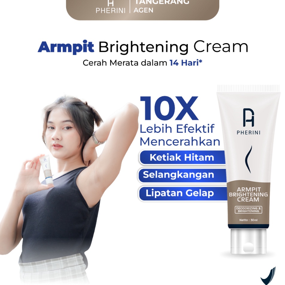 Jual Top Surprise Pherini Underarm Pencerah Selangkangan Ketiak Dan Lipatan Hitam Pherini Armpit