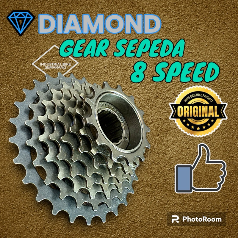 Jual ( 8 SPEED DIAMOND ) Gear Sepeda 8SP Gir Belakang 8 Sp Sprocket ...
