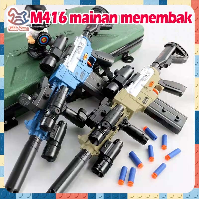 Jual Mainan Anak Pistol Military Baterai Sniper Dan Tembakan Mainan ...