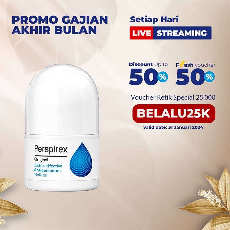 Jual Belalux Perspirex Original 20 Ml Deodorant Roll On Anti