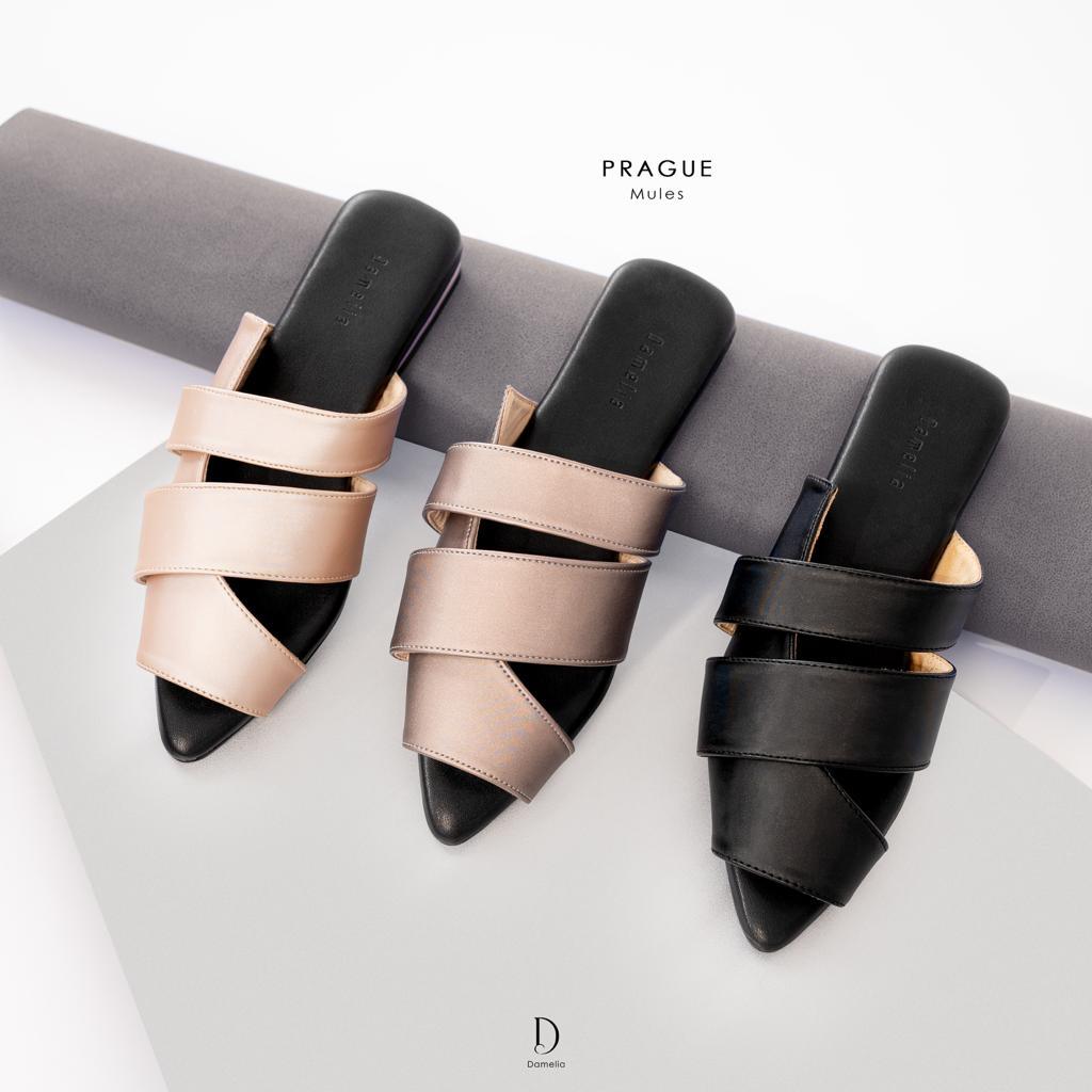 Jual Damelia Prague Mules Wanita Shopee Indonesia