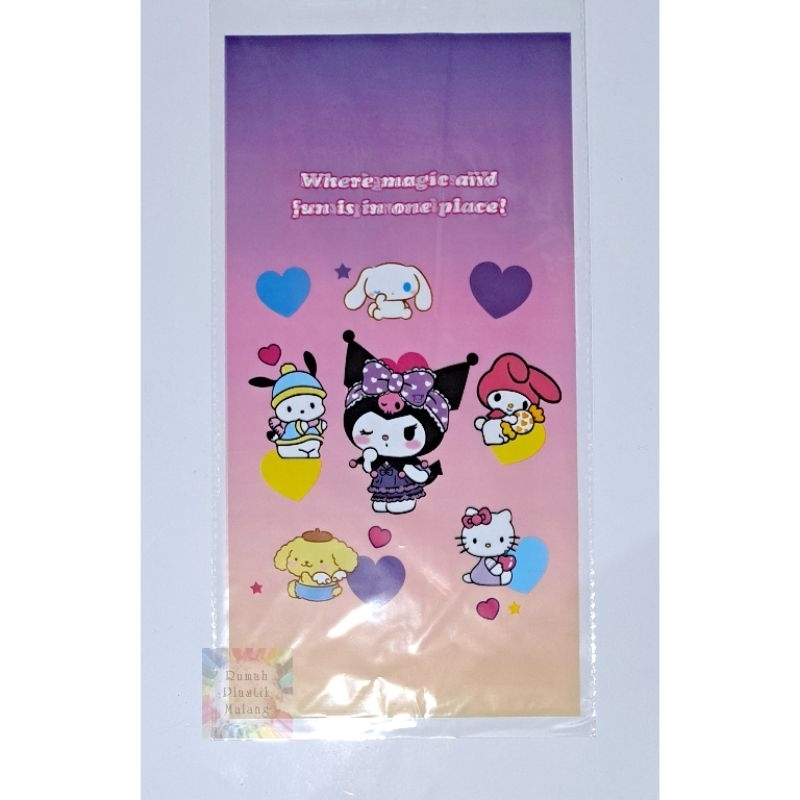 Jual Plastik snack opp snack 18x35 kue ulang tahun souvenir kurumi