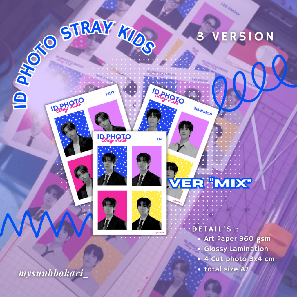 Jual Stray Kids ID PHOTO SKZ (3 VERSION) | Shopee Indonesia