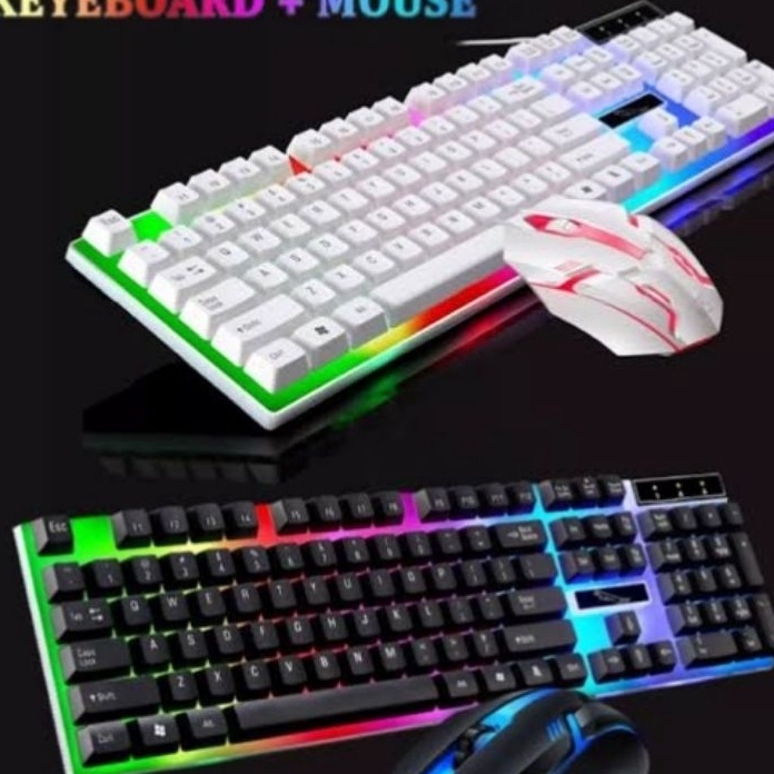 Jual Terlaku ORIGINAL PAKET KEYBOARD GAMING MOUSE GAMING USB MIXIE X9A