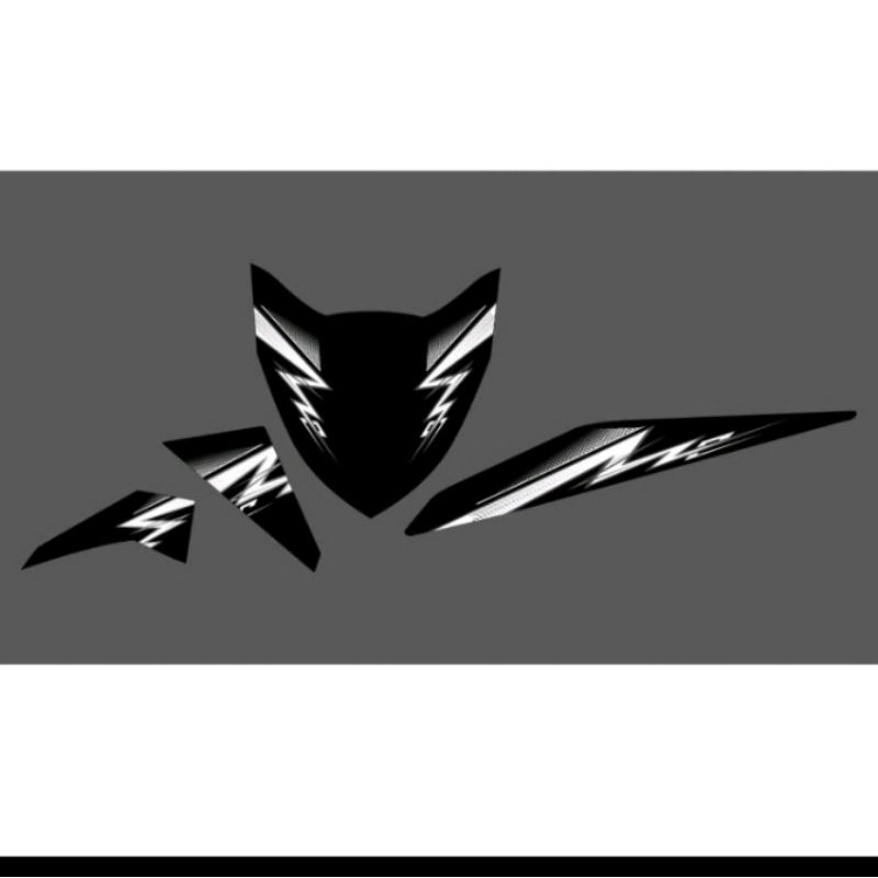 Jual STRIPING STIKER TRANSPARAN HONDA BEAT FI STATER KASAR CUSTOM