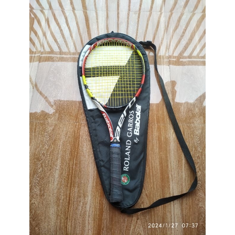 Raquette De Tennis Babolat French Open E-Sense 2, Taille 4 1/4, Occasion Correcte