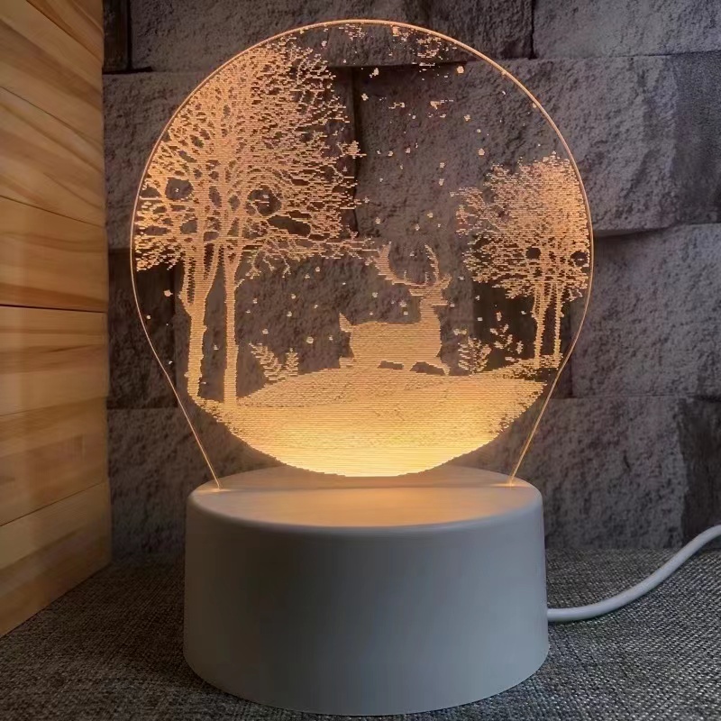 Jual lampu buat kamar tidur Lampu Hias 3D LED lampu hias kamar tidur ...