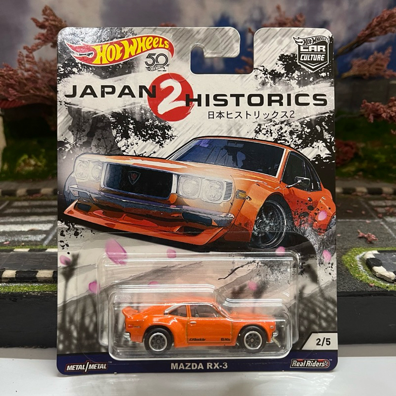Jual Hot Wheels Premium Japan Historics 2 Mazda Rx3 | Shopee Indonesia
