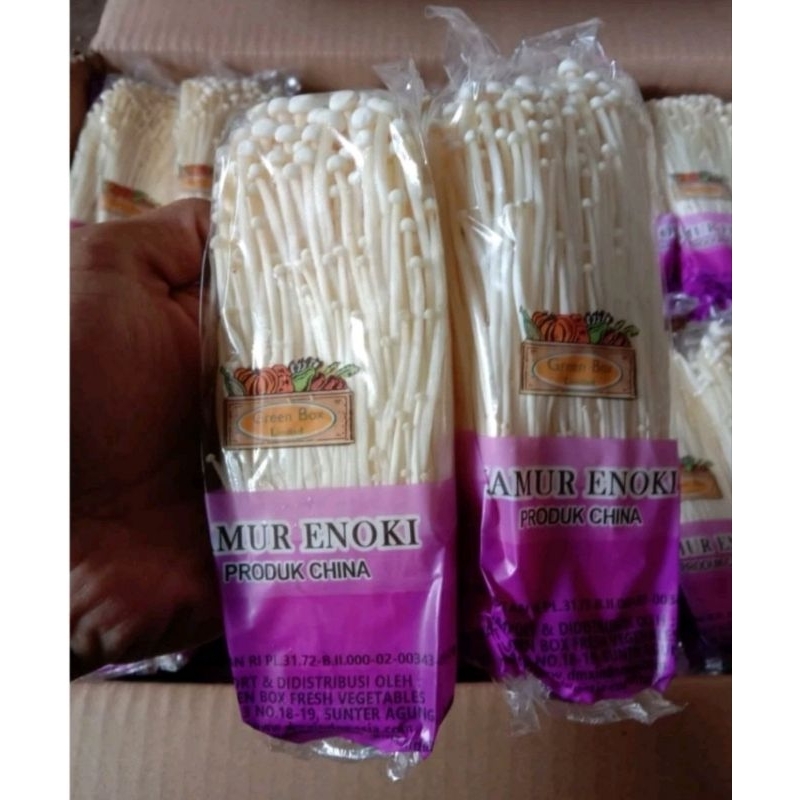 Jual Jamur Enoki Jamur Enoki Cakep Jamur Enoki Bagus 1 Pack