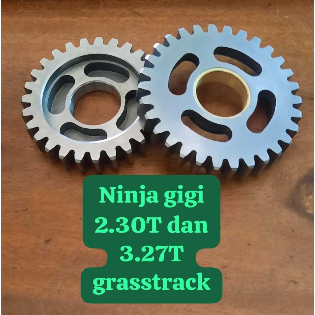 Jual Rasio Ninja Racing paket grasstrack/Trabas 2.30T dan 3.27T ...