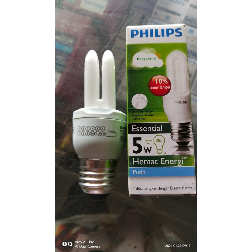 Jual Lampu Philips Essential jari pijar 5 watt | Shopee Indonesia