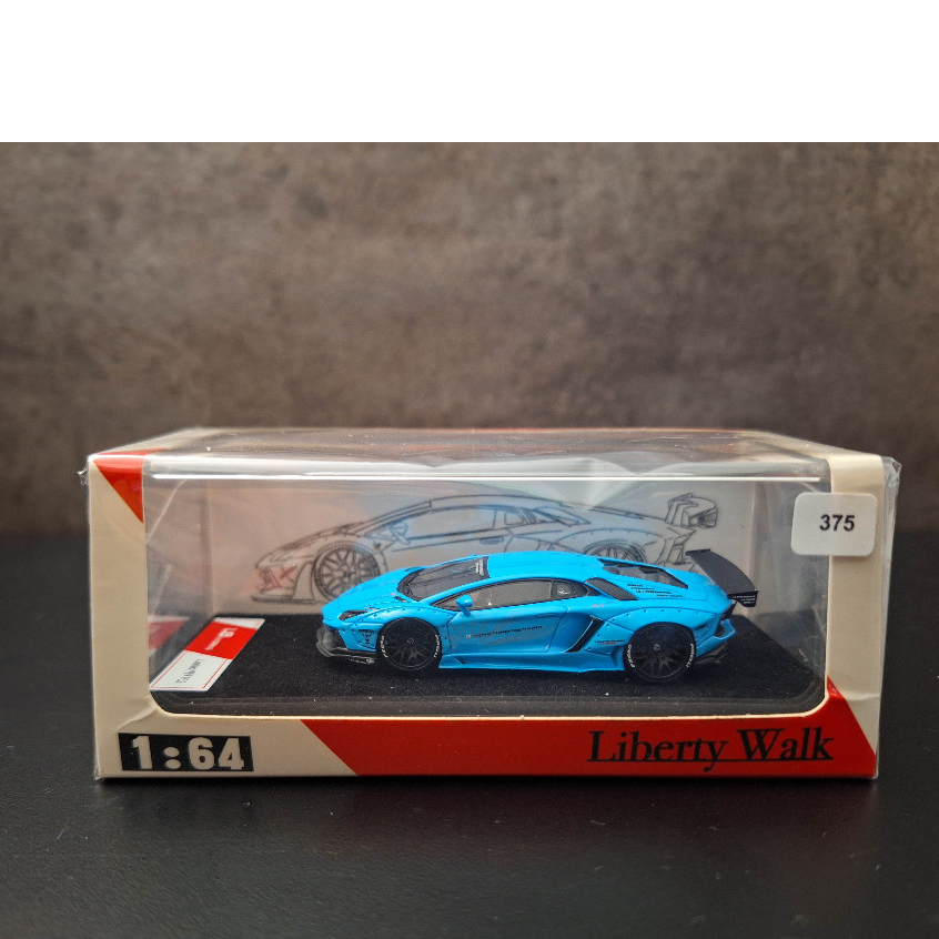 Jual LibertyWalk LB Works Lamborghini Aventador LP700 Baby Blue Edition ...