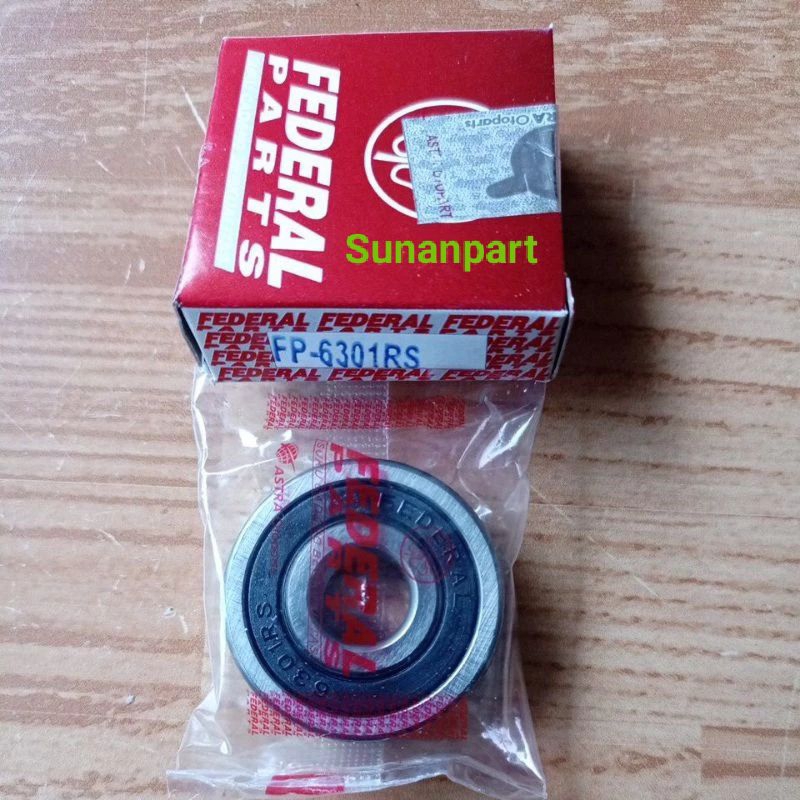Jual Bearing 6301-RS/63012Z FEDERAL PARTS LAHER FP-6301RS ORIGINAL ...