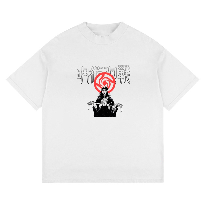 jual-t-shirt-oversize-white-anime-suguru-geto-jujutsu-kaisen