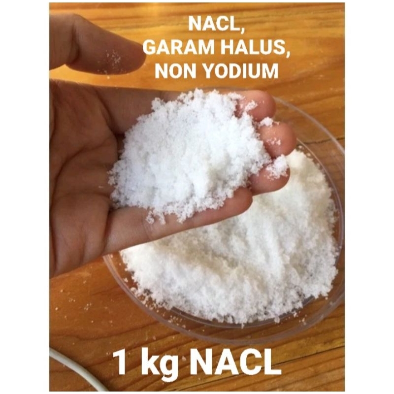 Jual Garam Industri Nacl Garam Non Yodium Garam Krosok Natrium Klorida 1kg Shopee 9938