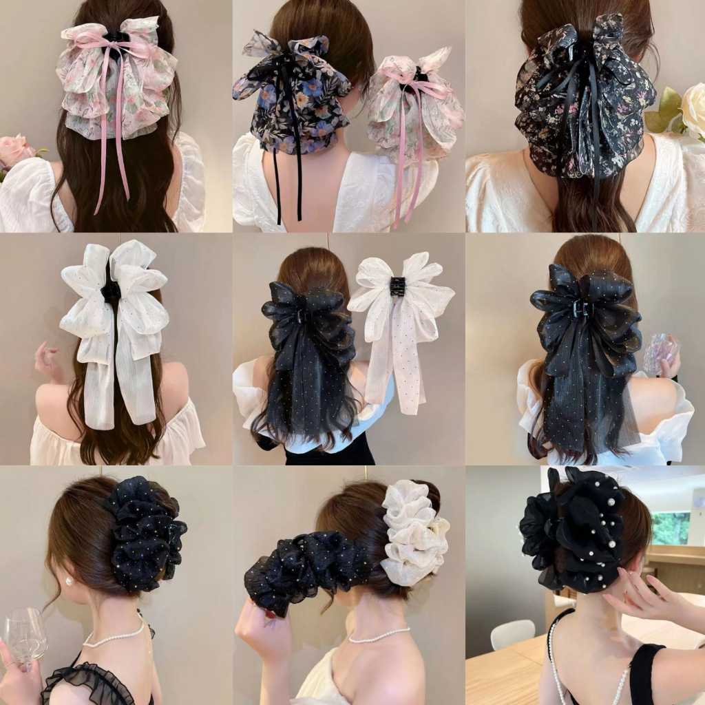 Jual [KIDSFASHIONKOLEKSI] Jepit Rambut Wanita Korean Style Motif Pita ...