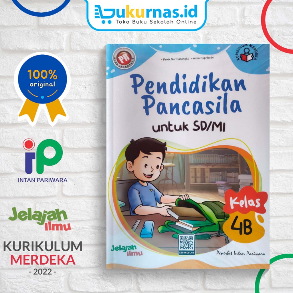 Jual Buku Pr Interaktif Pendidikan Pancasila Sdmi Kelas 4 Semester 2 Kurikulum Merdeka Kurmer 7784