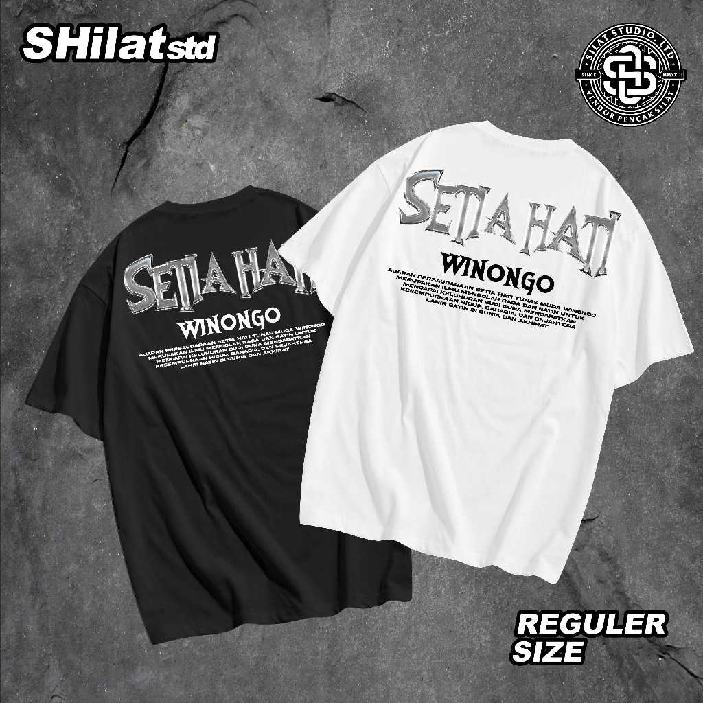 Jual t-shirt PSHW Setia Hati Winongo reguler size cotton 24s | Shopee ...