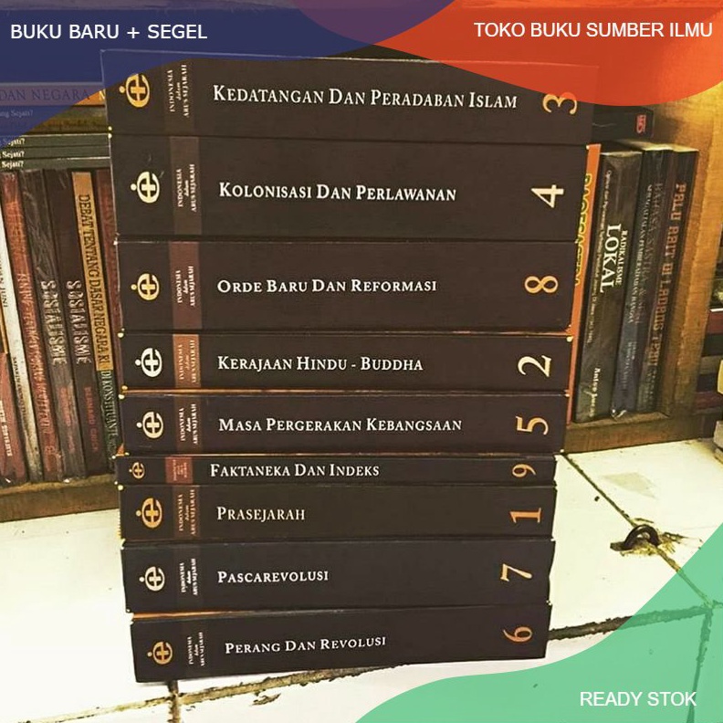 Jual KODE M3X3 TBSI BUKU INDONESIA DALAM ARUS SEJARAH JILID 1 SAMPAI 9 ...