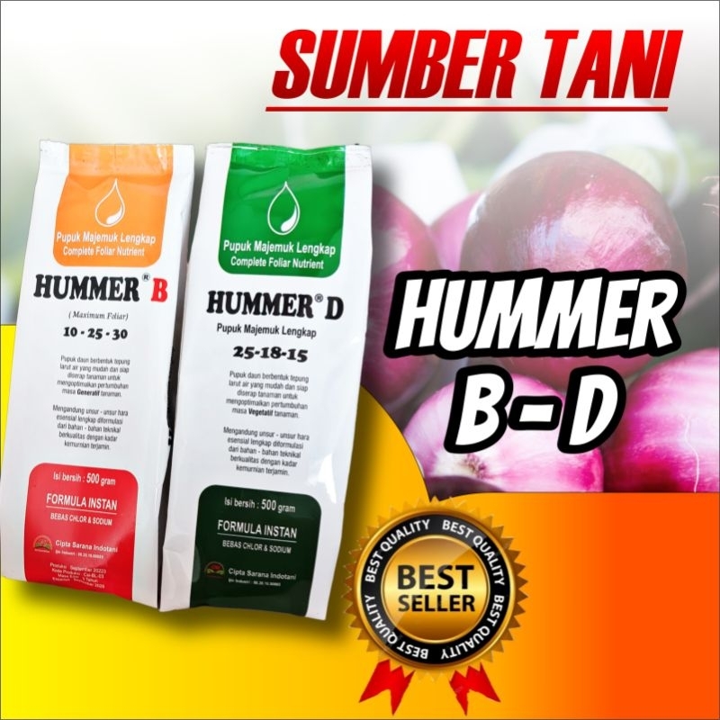 Jual PUPUK DAUN BUAH HUMMER D DAN B 500gr | Shopee Indonesia