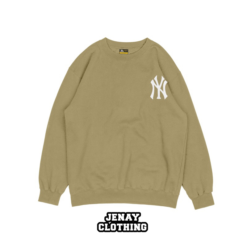 Jual JENAY Sweater Crewneck Jumbo Bigsize NY XXL XXXL XXXXL XXXXXL Pria ...