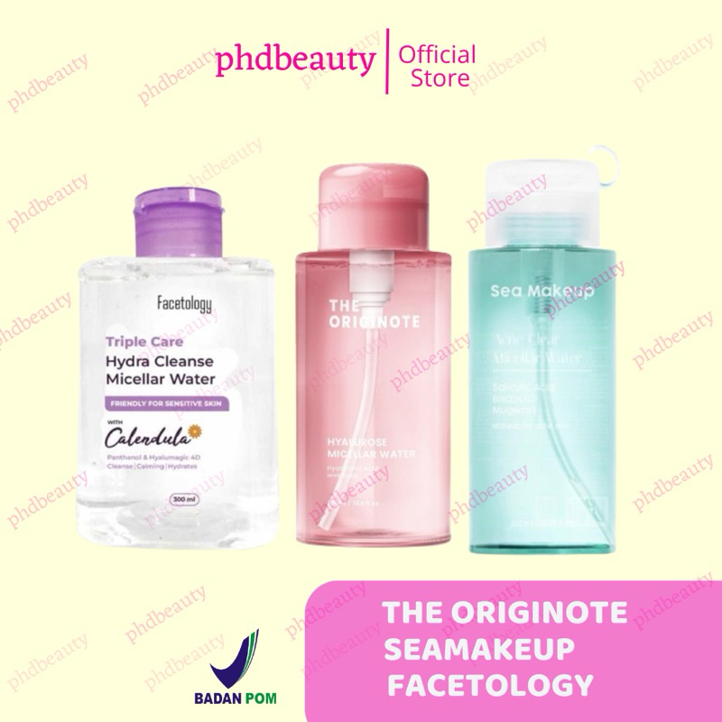 Jual Sea Makeup Micellar Water The Originote Micellar Water Facetology ...