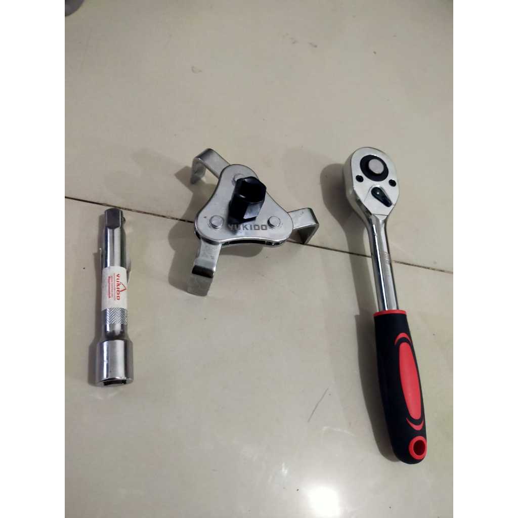 Jual PAKET Kunci Filter Oli Filter Wrench /54-116mm Alat Pembuka Filter ...