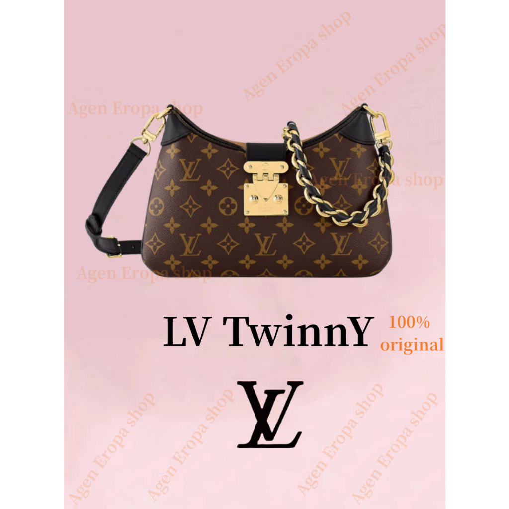 Jual Louis Vuitton LV Twinny tas pangsit croissant presbyopic baru ...