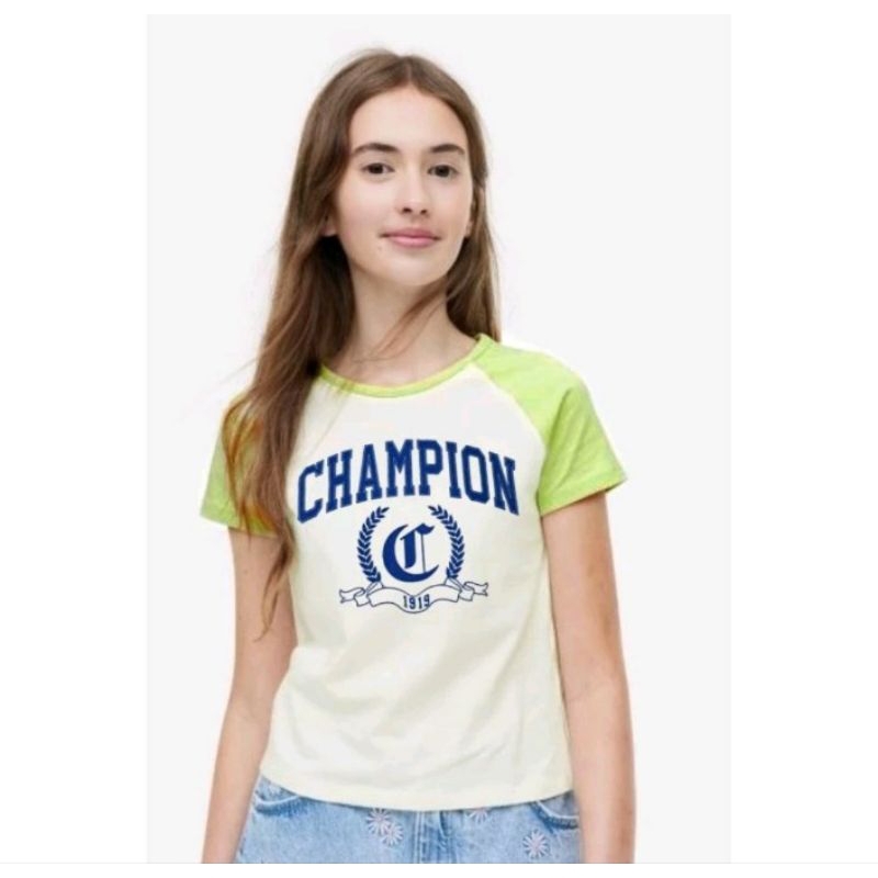 Jual Grade B Kaos Anak Perempuan Champiom 6-16 Tahun | Shopee Indonesia