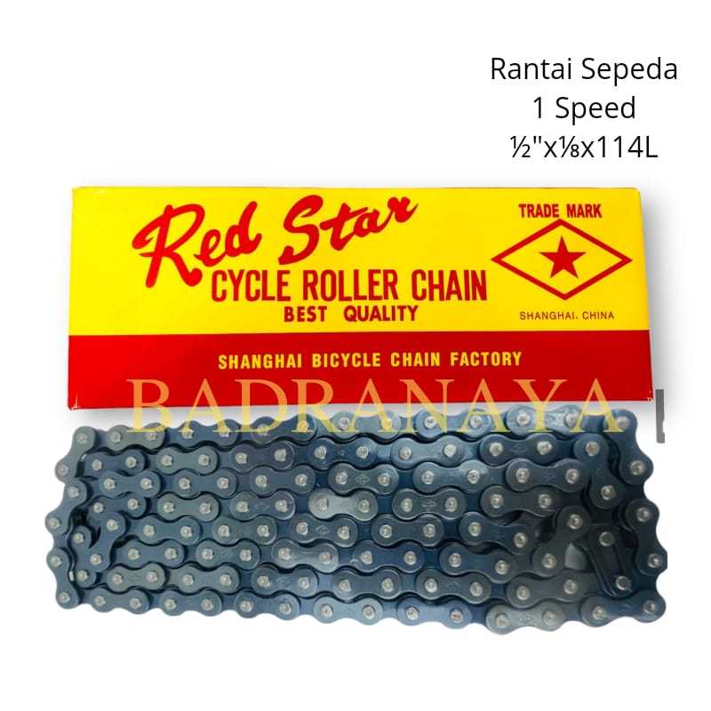 Jual Rantai Sepeda Single Speed Rante Untuk Semua Jenis 1 Speed ½” x 1/ ...