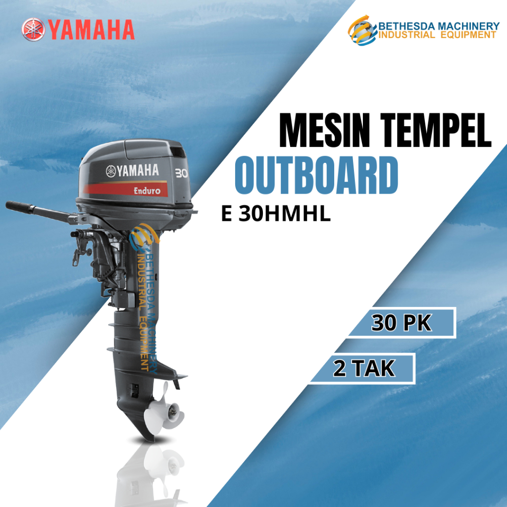 Jual Mesin Tempel Outboard Yamaha 30 Hp 30pk Engine 2 Tak Shopee