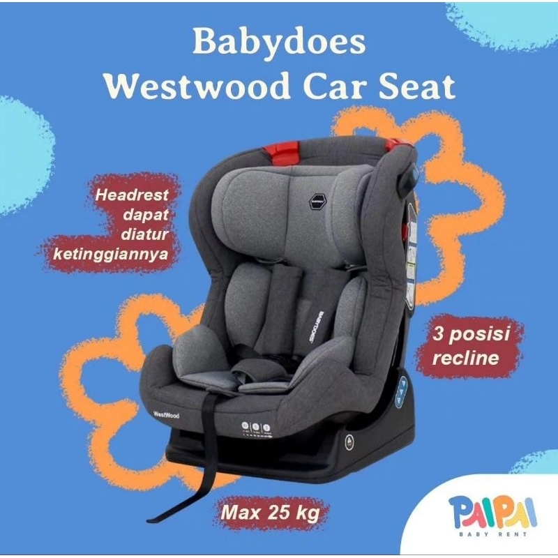 Sewa baby 2025 car seat