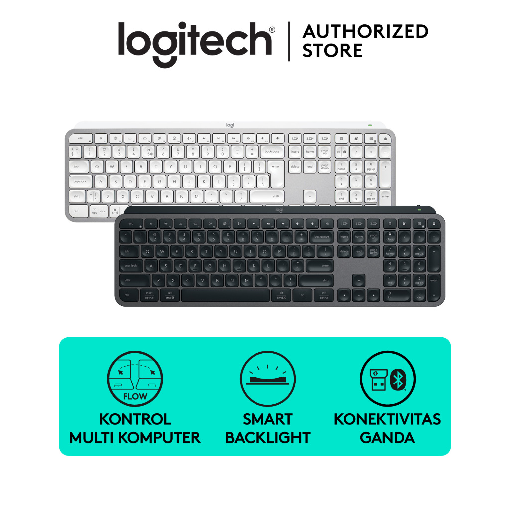 Jual Logitech MX Keys S Keyboard Wireless Bluetooth | Shopee Indonesia