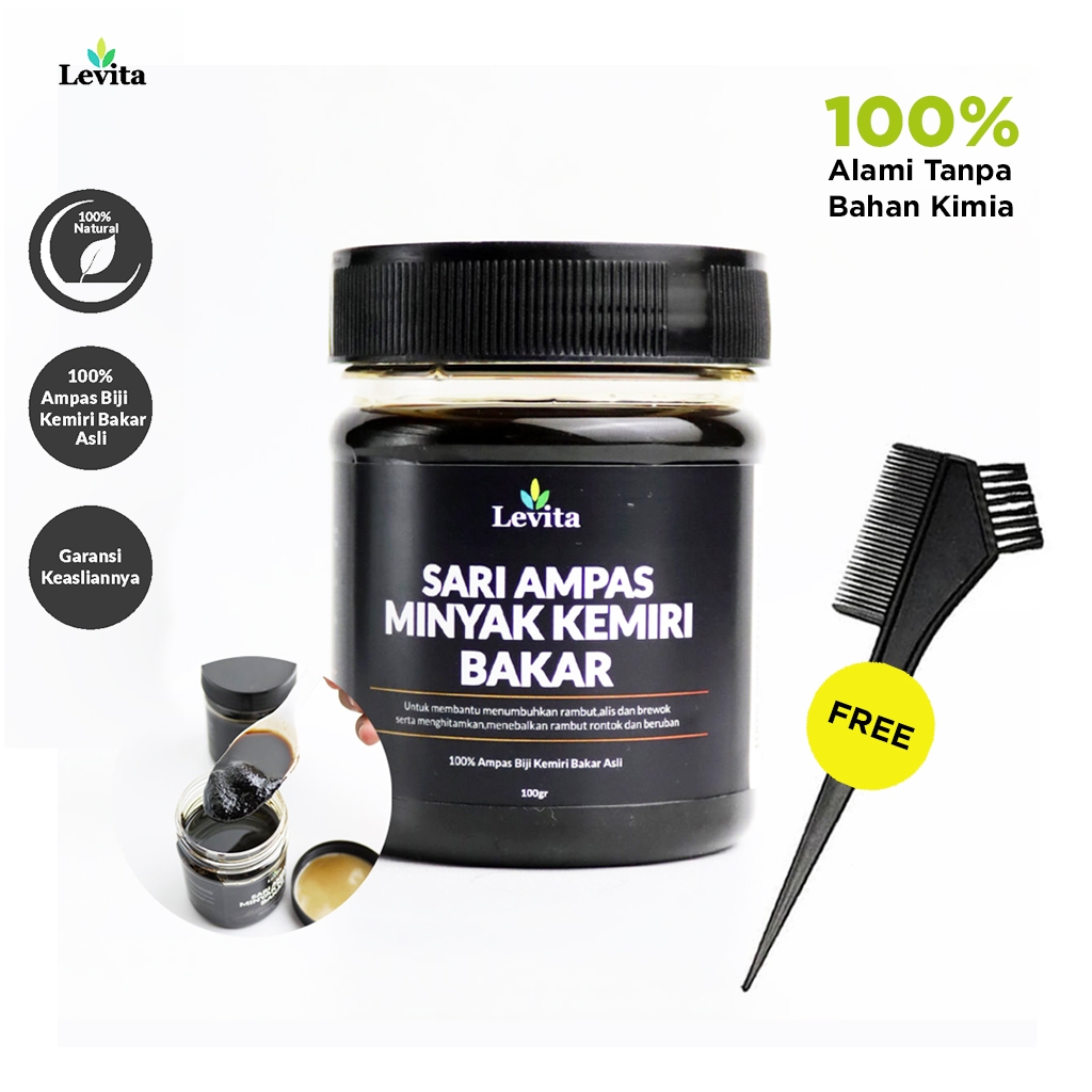 Jual Levita Sari Ampas Minyak Kemiri Bakar Original 100% - Penumbuh ...