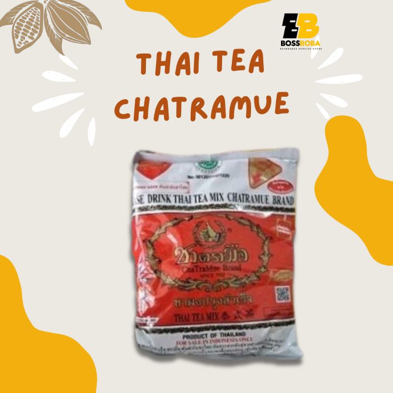 Jual Bubuk Minuman Bahan Baku Thai Tea Chatramue Frezzo Powder Drink ...