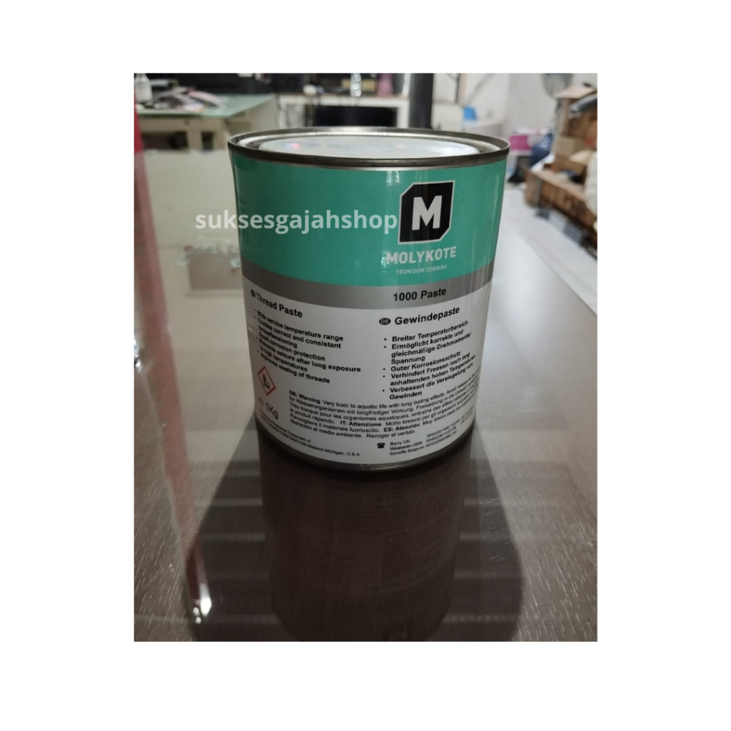 Jual Molykote 1000 Anti Seize Solid Lubricant Paste Grease 1Kg Shopee Indonesia