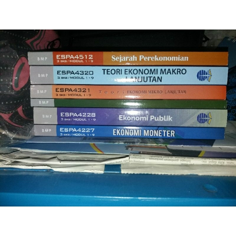 Jual Modul UT Jurusan Ekonomi Pembangunan S1 / BUKU KULIAH UT ...