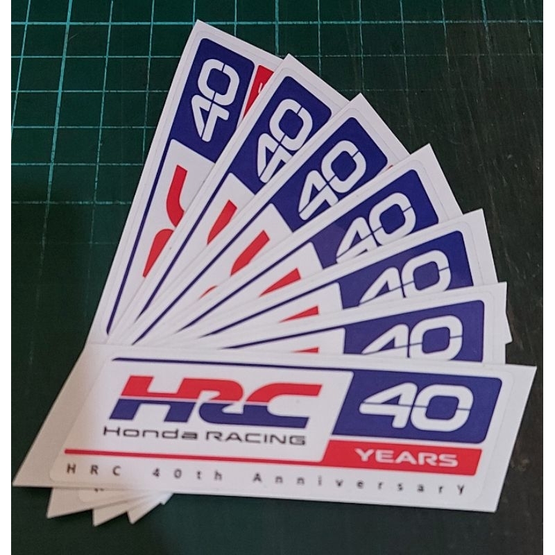 Jual Sticker Special 40th HRC New Version | Shopee Indonesia