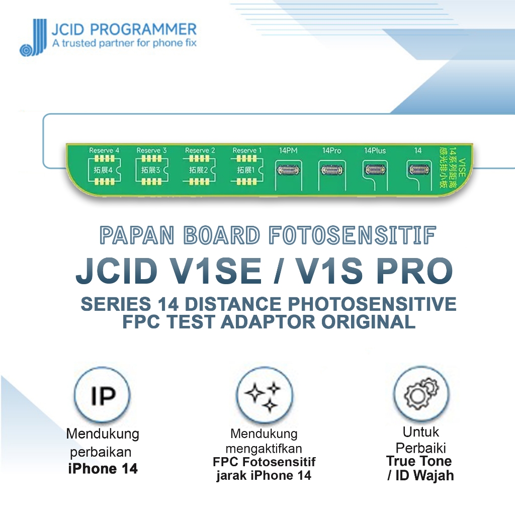 Jual BOARD JCID V1SE 14 SERIES DISTANCE PHOTOSENSITIVE FPC TEST ADAPTOR ...