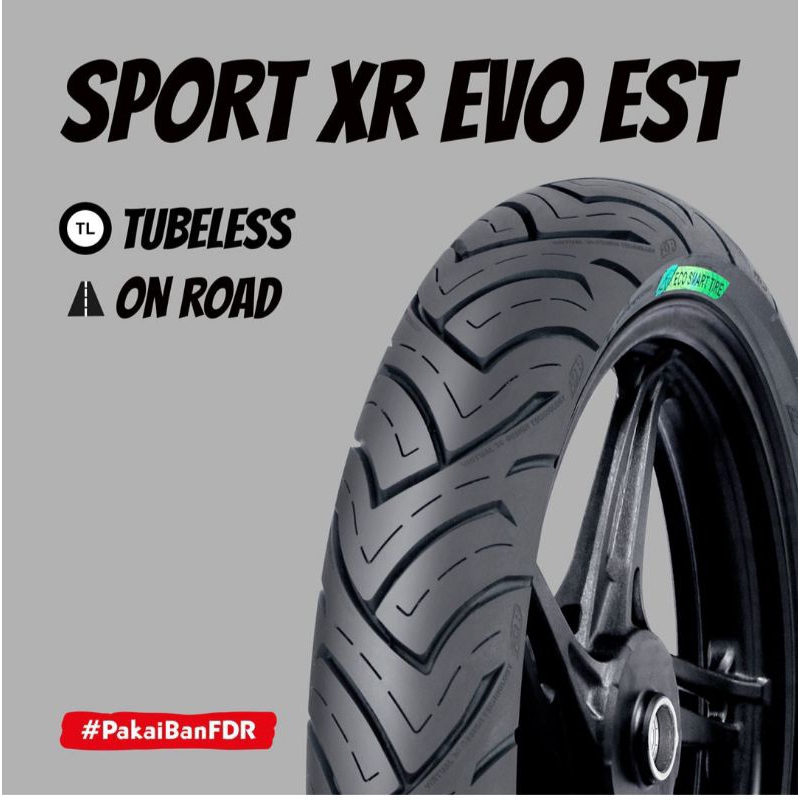 Jual Ban Motor FDR SPORT XR RING 17 Ukuran 120/70 Tubeless Gratis ...