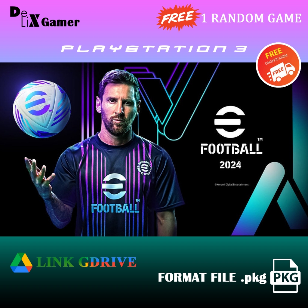 Jual Efootball Pes 2023 2024 Ps3 Ps 3 Playstation 3 Pkg Shopee Indonesia