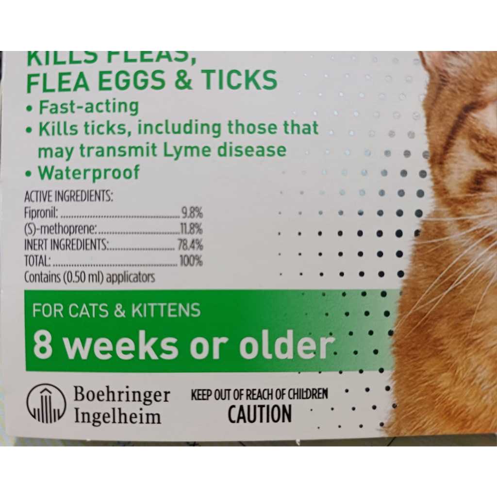 Jual Obat Kutu Tetes Anjing Kucing Frontline Plus Dog Cat Spot-On