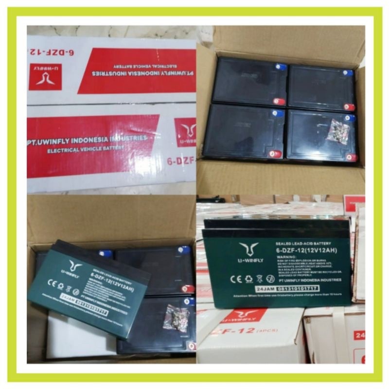 Jual AKI SEPEDA LISTRIK/BATERAI SEPEDA LISTRIK UWINFLY TIANNENG 12V